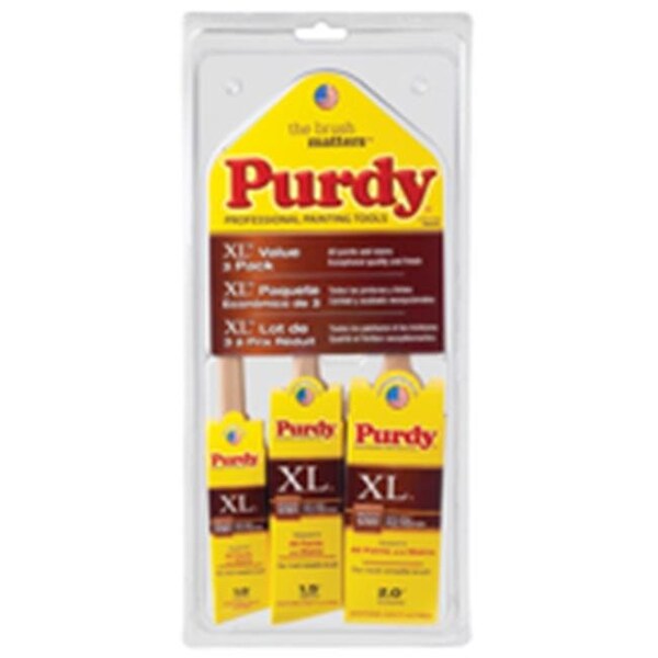 Purdy Purdy 2732634 3 Piece Exrta Large Brush Value Pack 716341400231 - main